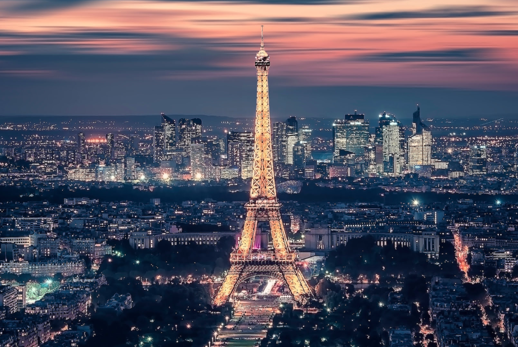 paris at night